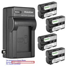 Kastar Battery AC Wall Charger for Sony NP-FM500H & Sony a57 a65 a68 a77 a99
