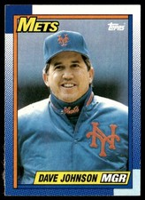 1990 Topps Dave Johnson New York Mets #291