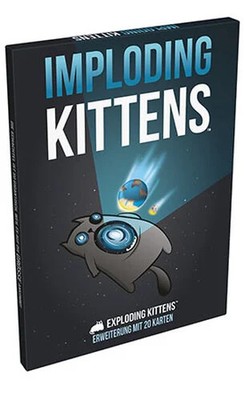 Kartenspiel Exploding Kittens - Imploding Kittens Erweiterung (Asmodee GmbH +++)
