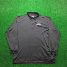 Discount Tire Employee Polo Shirt Mens XL Black Long Sleeve Uniform Work Wear