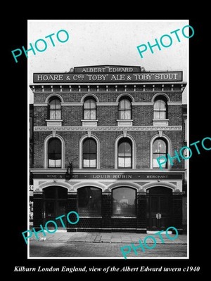 Kilburn London England The Albert Edward Tavern c1940 Old Large Historic Photo