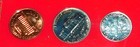 1963 Proof Set  ~ Franklin / Washington / Roosevelt / Jackson / Lincoln Penny — photo 7