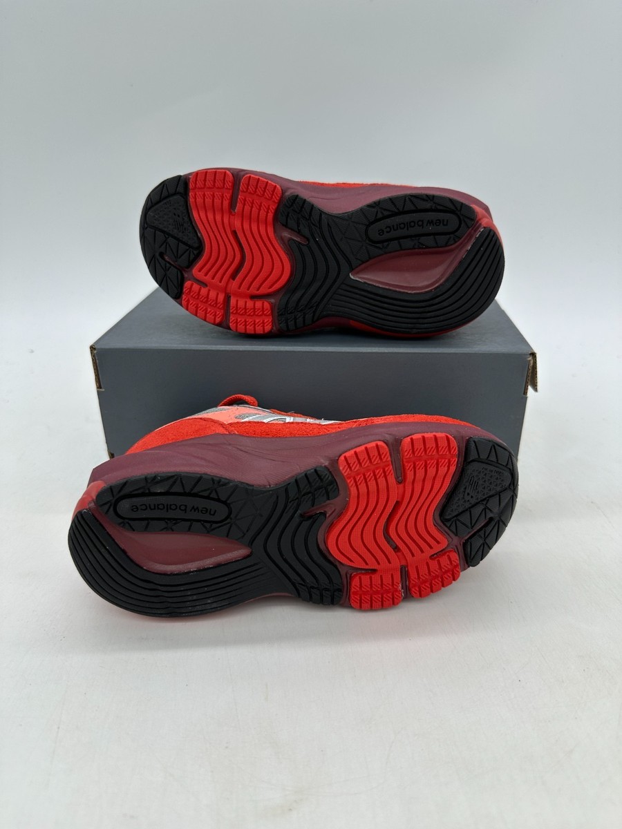 New Balance 990 v6 Infant Size 9 Red Suede Athletic Shoes IC990RT6