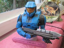 HALO BLUE SPARTAN MONEYBANK MONEY BOX COIN BANK Diamond select 2010 microsoft
