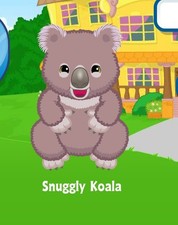 Webkinz Snuggly Koala Virtual PET Adoption Code Only Messaged RETIRED