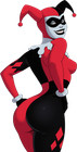 Harley Quinn Jester Vinyl Car Decal Sticker 7" Weatherproof