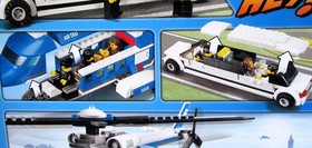 Lego CITY 3222 ~ HELICOPTER AND LIMOUSINE ~ Retired NEW  SEALED Pilot Driver