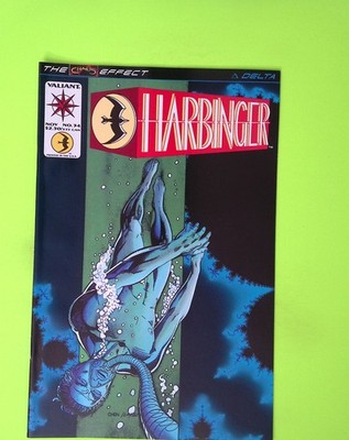 Harbinger #34 Vol. 1 1994 Valiant Entertainment High Grade Comic Book W281-214