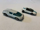 1970 Hot Wheels Redline Crew Car Jack Rabbit White Lot 2 Vintage Diecast Cars
