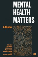 Mental Health Matters A Reader Roger Gomm (U. A.) Taschenbuch Xxiii Englisch