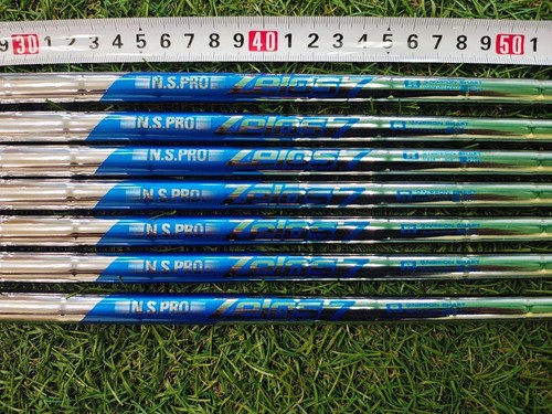 Steel Shaft For Iron N.S.Pro Zelos 7R Set Of 7 - Picture 2 of 3