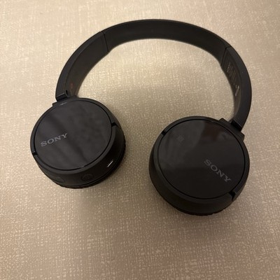 Sony headphones MDR-ZX220BT Wireless Bluetooth On-Ear Headphone - Black.
