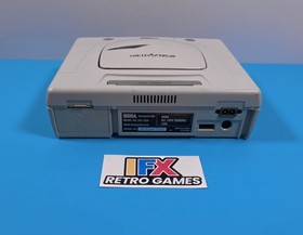 Region Swapped Japanese Sega Saturn Console White HST-3220 TESTED