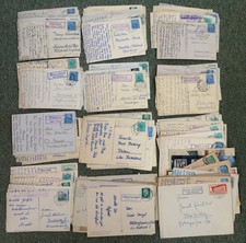 DDR Lot ca. 120 Landpoststempel