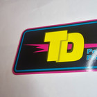 VINTAGE TD PERFORMANCE PRODUCTS STICKER TRANS-DAPT EQUIPMENT RACING AUTOMOTIVE — photo 4