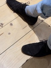 YMC (You Must Create) Brown Suede Derby Shoes EU 41 UK 7 Minimal Designer Style