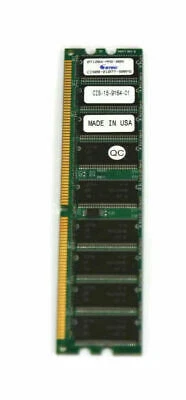 STEC 256MB DDR1 PC2700 DDR-333MHZ 32X8 9CHIPS 184PIN ECC UBDIMM 15-9164-01 - Image 2 of 3