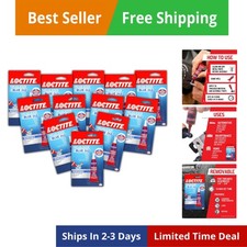 Threadlocker Blue 242 - Removable Thread Lock Glue for Nuts, Bolts, & Fastene...