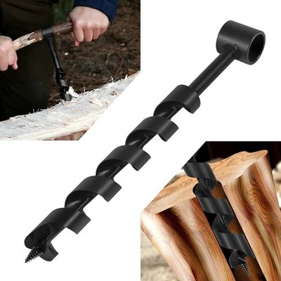 1 Inch Hand Auger Wrench 1'' X 12'' Manual Hole Scotch Eye Wood Auger Drill Bit