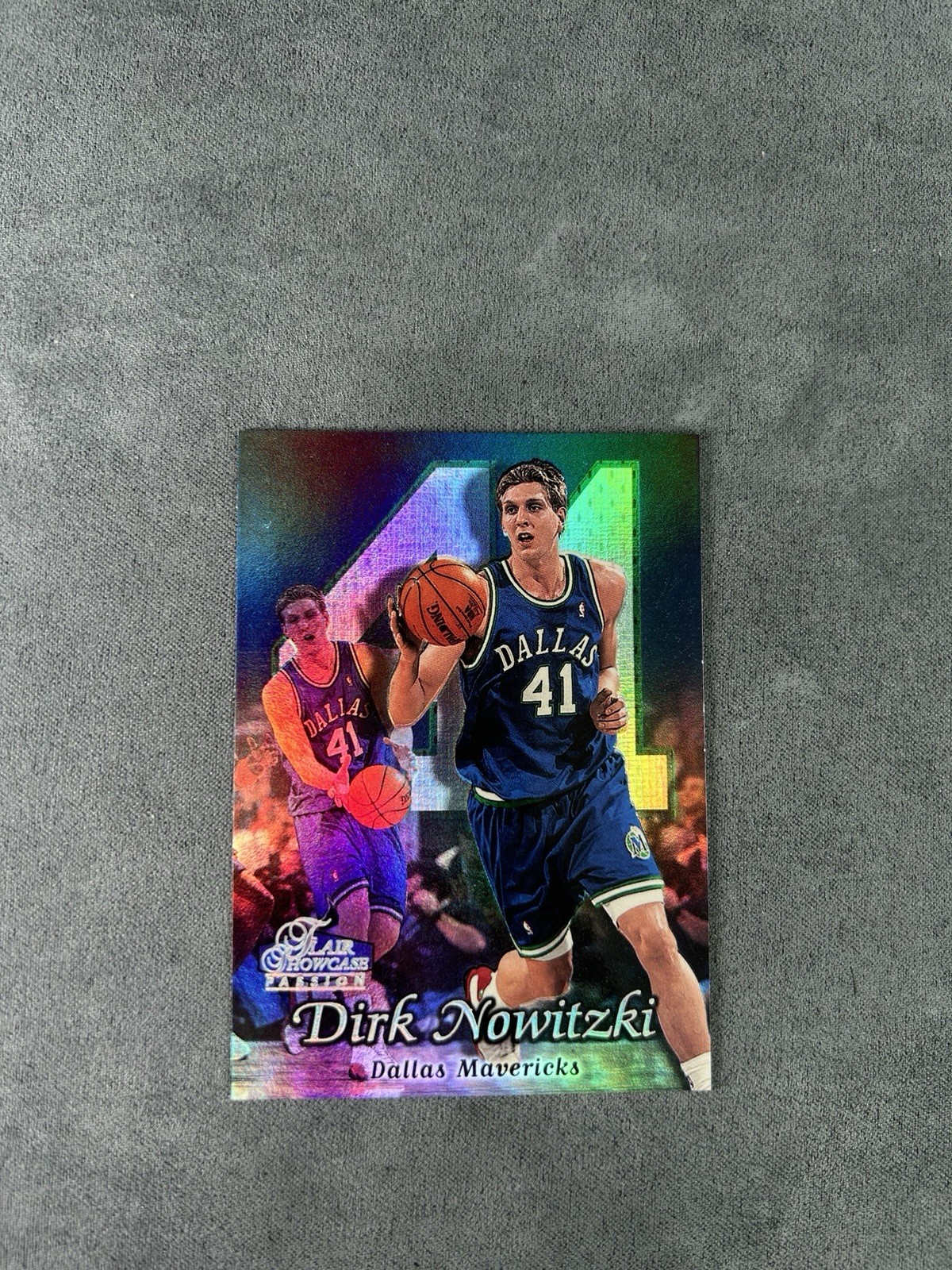 1998-99 Flair Showcase - Dirk Nowitzki #16 Row 2 (RC)