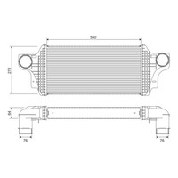 LadeluftküHler Valeo 818377 FüR Mercedes-Benz M