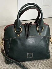Dooney & Bourke Cameron Green Florentine Satchel Handbag