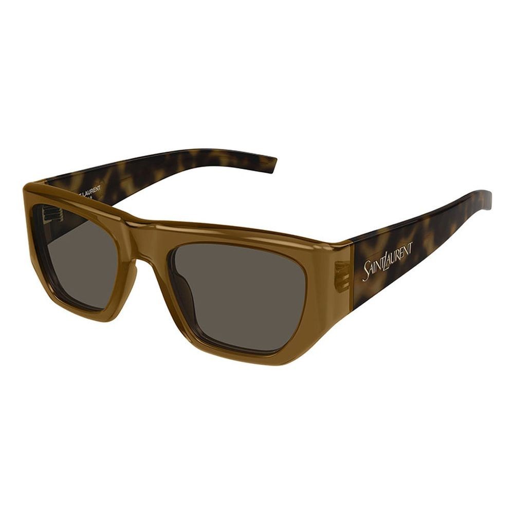 NUOVI OCCHIALI DA SOLE SL740 002 QUADRATI UNISEX SAINT LAURENT HAVANA MARRONE SL 740 002