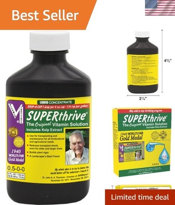 Reduce Transplant Shock with  Vitamin Solution - 4 oz. Kelp Enriched
