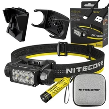 Nitecore HC65 UHE Ultra High Triple Output Metal Headlamp - 2,000 Lumens w/ HMB1