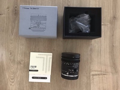 TTArtisan 50mm F1.4 Tilt-Objektiv Für Nikon Z, Schwarz