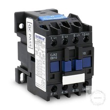 3-Pole AC Contactor CJX2-0910 – 110VAC Coil, 3NO+1NO Auxiliary, 660V 3-Phase DIN