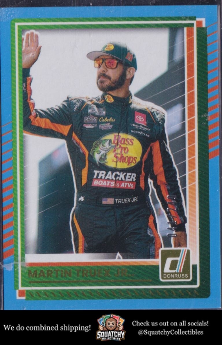 2025 Donruss #61 Martin Truex Jr. Carolina Blue #/249