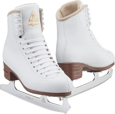 Jackson Ultima Mystique Women's Ice Skates w/ Mark II Blades - White, Size 8.5