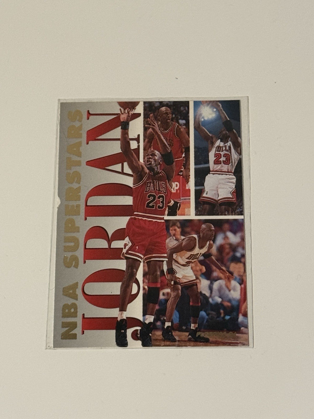 1993 1994 Fleer Michael Jordan NBA Superstars Card 7/20 Chicago Bulls