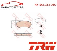 SATZ BREMSBELÄGE BREMSKLÖTZE VORNE TRW GDB3631 P FÜR NISSAN ROGUE,QASHQAI II