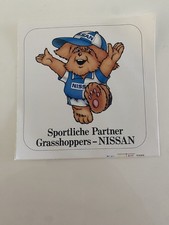 Adhesive Sticker - Nissan  - Vintage 80s Original decal