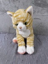 Gato atigrado a rayas naranja Wild Republic pequeño peluche juguete gatito