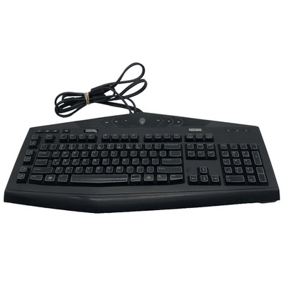 Alienware TactX Gaming Illuminated Keyboard Y-U0008-O  KG900 Wired Dell