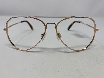 Rio Ray Optics R345 Caribbean 59-14-135 Gold Full Rim Sunglasses Frame RM56