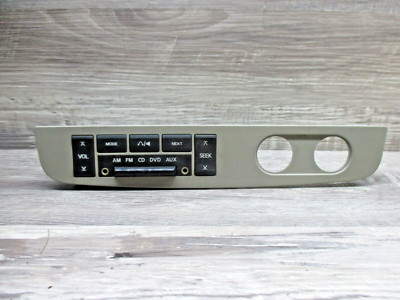 OEM Gray Rear Overhead Radio Media Control 282607S004 Fits 04-07 Armada QX56