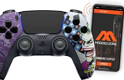 Card of Mask Smart Rapid Fire Custom PRO Modded Controller compatible with PS5