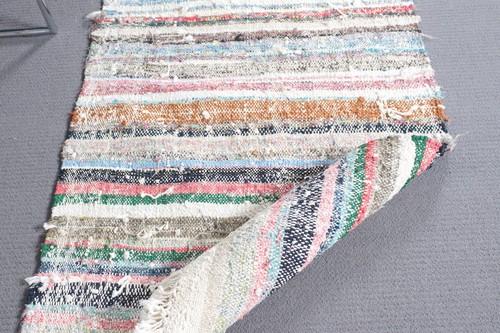 Kilim, alfombra de pasillo, alfombra turca, alfombras vintage, alfombra marroquí, alfombra oriental - Imagen 7 de 10