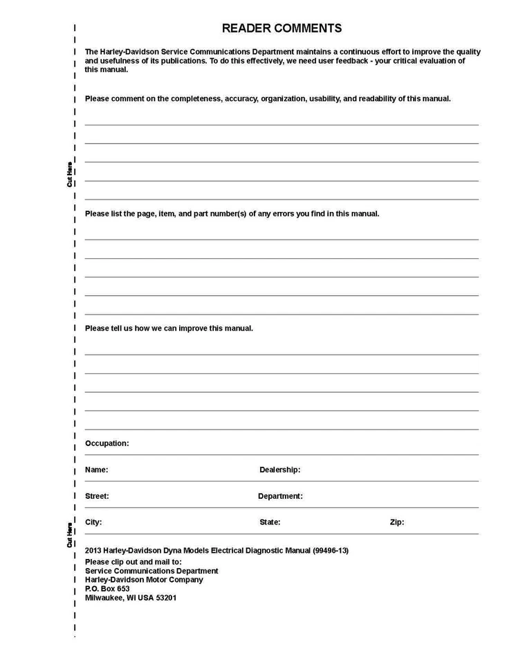 Manual de diagnóstico eléctrico 2013 Harley Davidson Dyna Super Glide Custom FXDC Foto 4 de 4