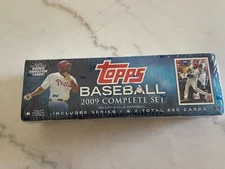 2009 Topps Baseball Complete Set W/ 5 Rookie Variations Factory Sealed