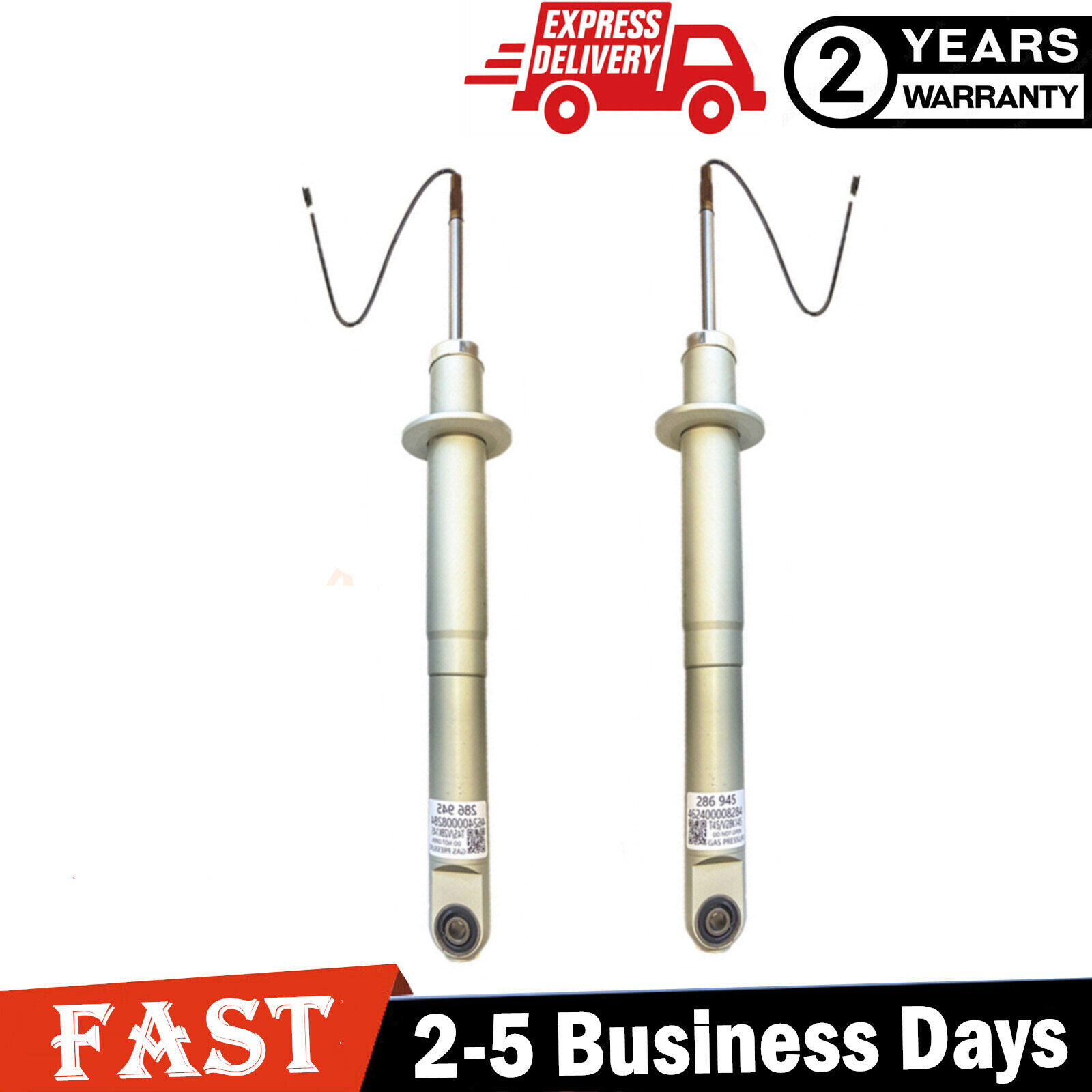 2X Front Left Right Shock Absorbers For Maserati GranTurismo MC Sport 2013-2018