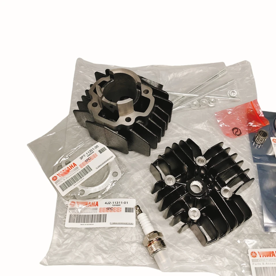 GENUINE FOR 1981-2020 YAMAHA PW50 TOP END KIT W/ CYLINDER Foto 4 de 4