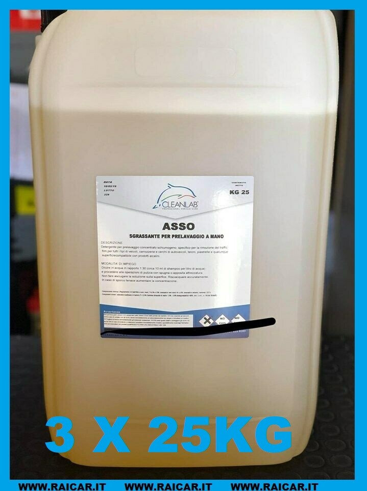 Detergente Sgrassante Professionale 75kg - Offerta Stock Auto e Camion