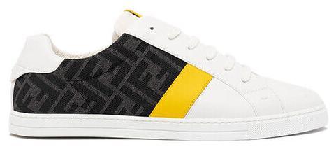 Fendi Low-Top White Yellow for sale | eBay