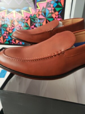 NINE WEST Mens Dress Shoes cognac Hollis Formal Slip On Size 10.5 - #trl8 NINE WEST Mens Dress Shoes cognac Hollis Formal Slip On Size  main image 2