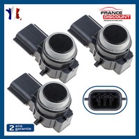 Partsline 3X RüCkfahrpark-Sensor Schwarz Hinten FüR Renault Clio IV 253A44101R